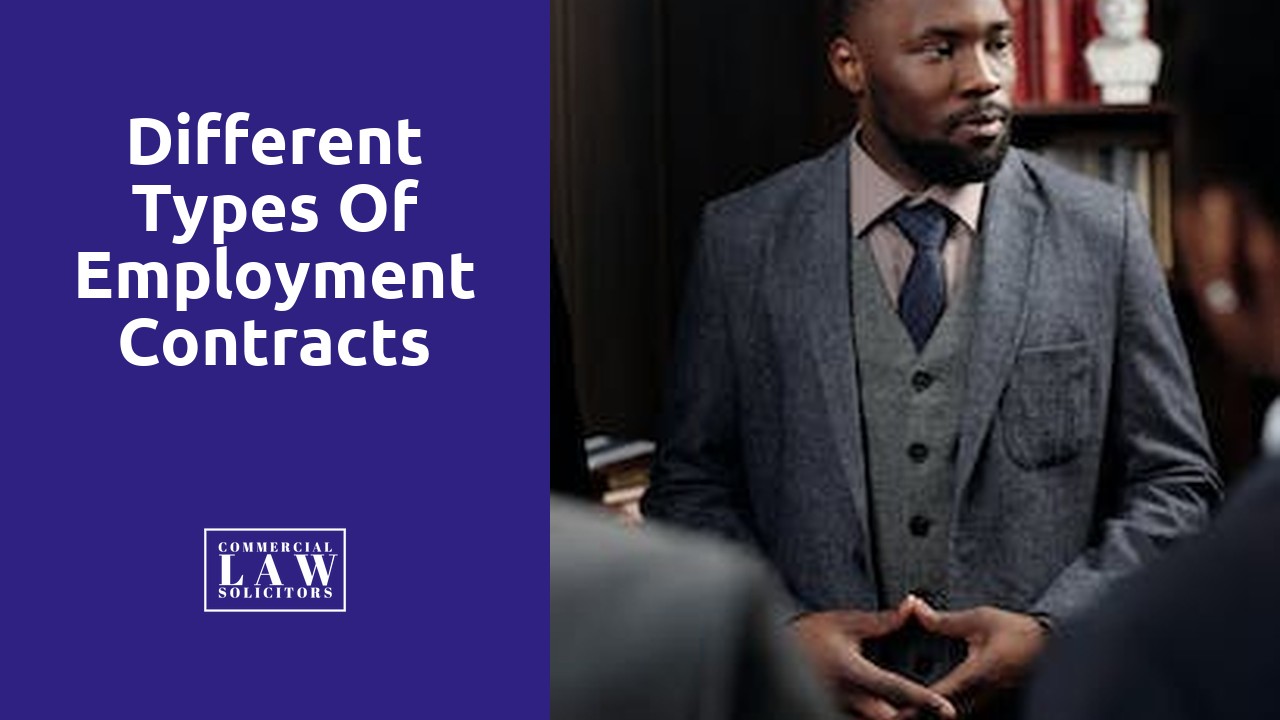 Different Types of Employment Contracts